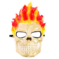 Карнавальная маска "Огненный череп"