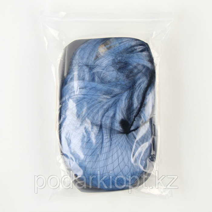 Карнавальный парик «Аниме» голубой,короткий - фото 5 - id-p116279887