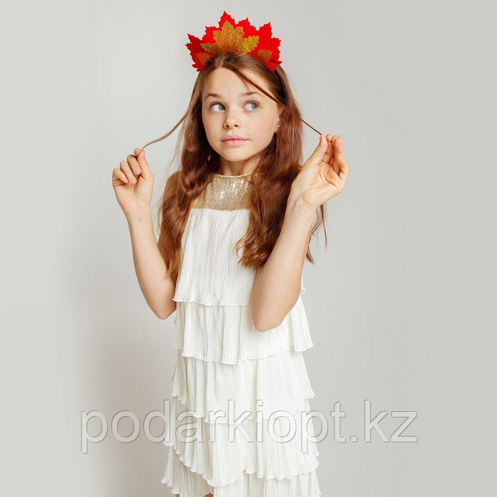 Карнавальный ободок «Королева осени» - фото 4 - id-p116275683