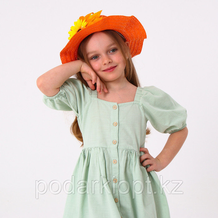Карнавальная шляпа «Осенний букет», оранжевая, р. 52 54 см - фото 5 - id-p116277494
