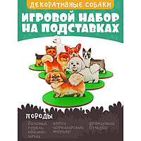 Игровой набор в коробке "Собаки декоративные"