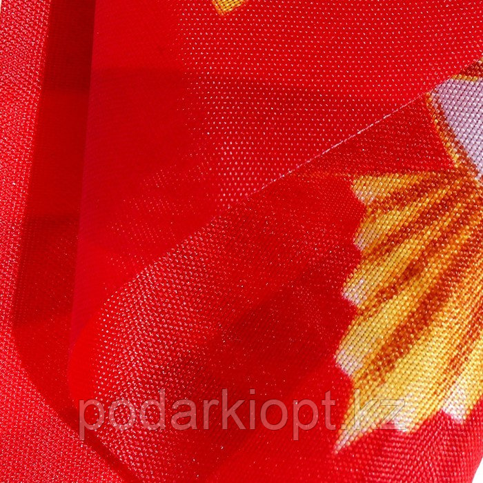 Флаг 9 Мая "Орден Победы", 14 х 21 см, полиэфирный шелк, с древком, набор 12 шт - фото 4 - id-p116290455