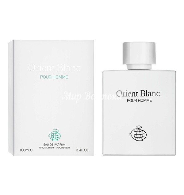 Парфюмерная вода Orient Blanc Fragrance World (100 мл, ОАЭ) - фото 1 - id-p116291656
