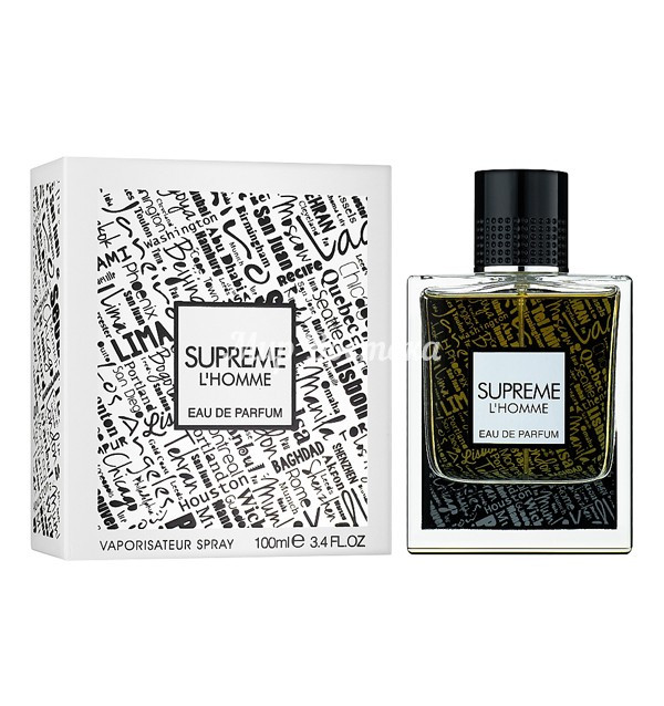 Парфюмерная вода Supreme L'Homme Fragrance World (100 мл, ОАЭ) - фото 1 - id-p116291668