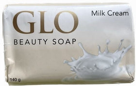 Кусковое мыло туалетное GLO Beauty Soap Milk Cream 140 г