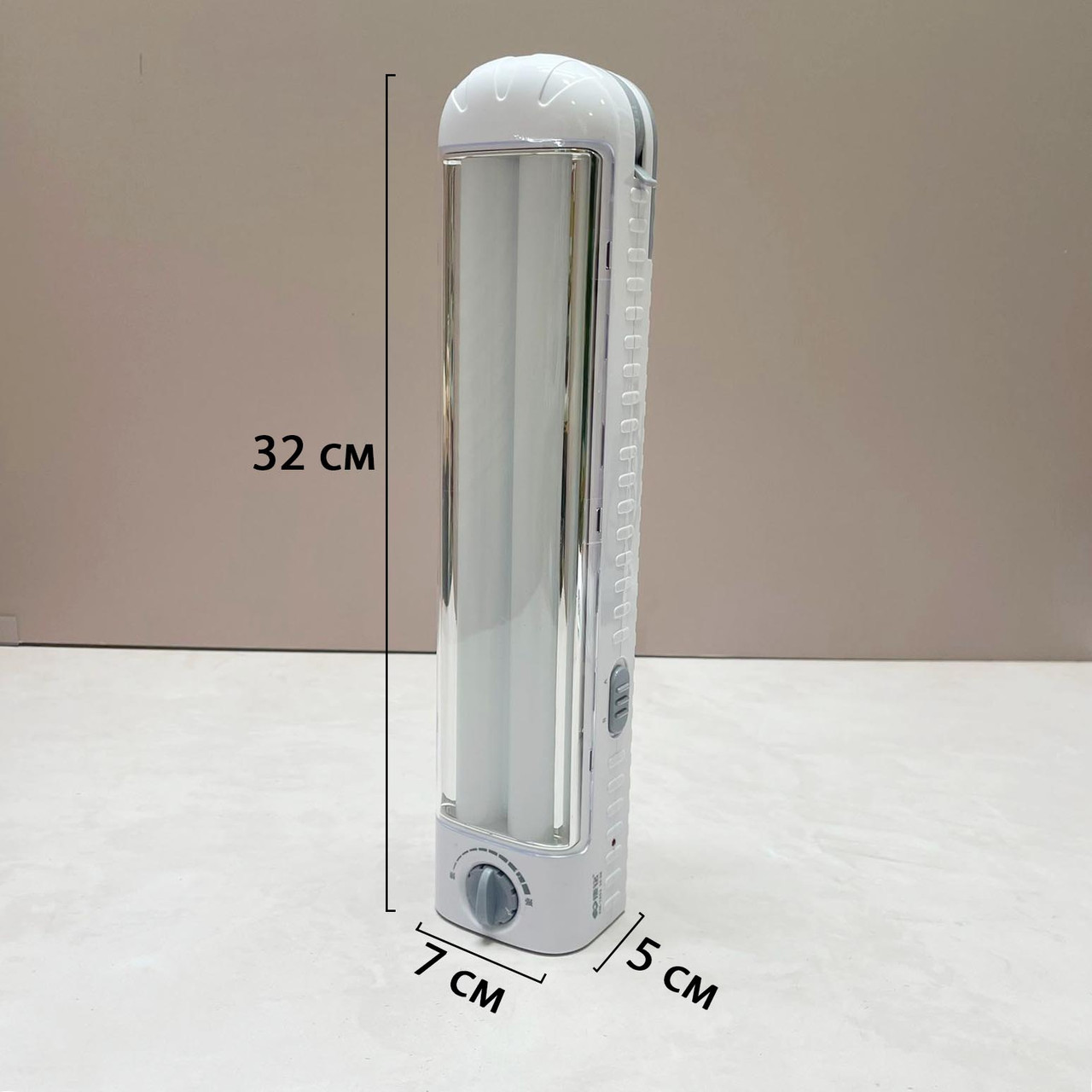 Настенный аккумуляторный светильник-фонарь с регулятором света KM-7653 120 LED - фото 2 - id-p54936383