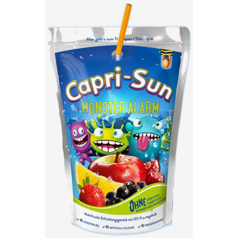 Сок "Capri-Sun" Monster Alarm, 200 мл