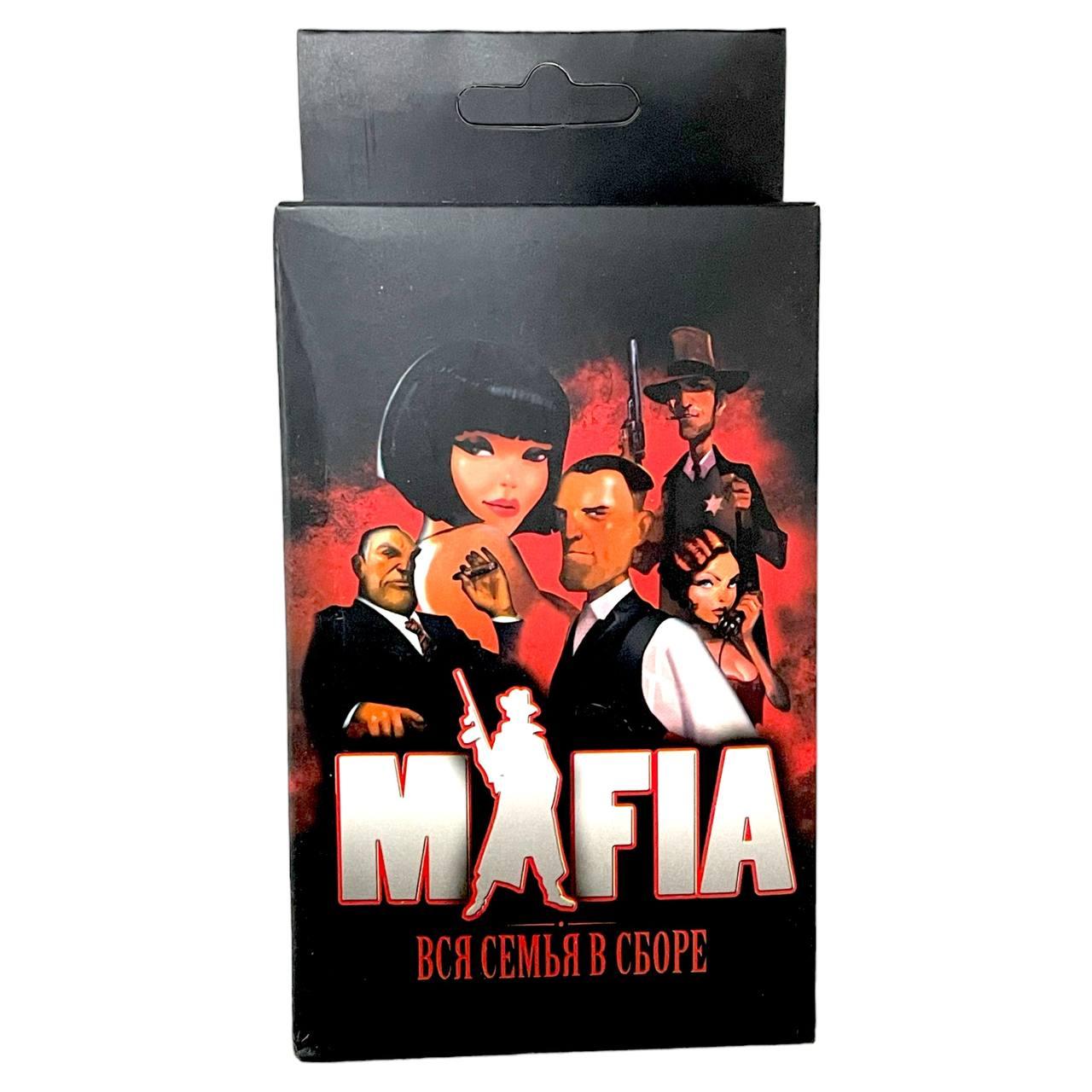 0134R-14 Mafia мафия настольная игра карточки 13*7см - фото 3 - id-p116293390