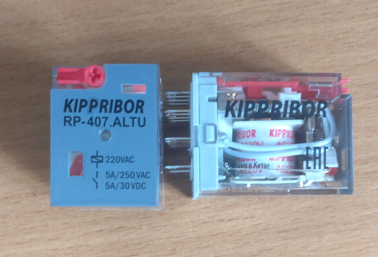 Промежуточное реле KIPPRIBOR RP-407.ALTU - фото 1 - id-p4477447