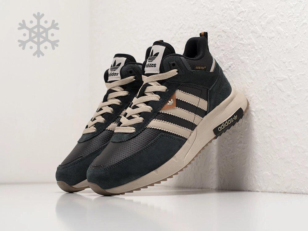 Зимние Кроссовки Adidas Retropy F2 Hi 37/Синий - фото 1 - id-p115837543