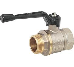 Кран шаровой 11Б27п1 Ду40 А31 вр/нр рычаг никель PN40