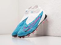 Nike Gripknit Phantom GX Elite FG 40 футбол аяқ киімі/Ақ