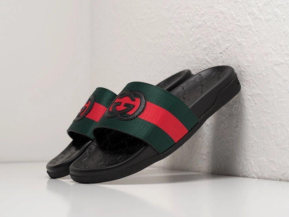 Сланцы Gucci 41/Черный - фото 1 - id-p115841311