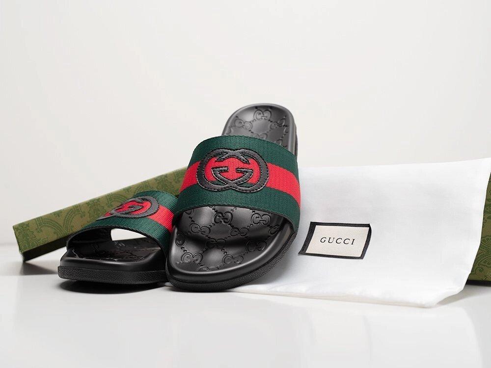 Сланцы Gucci 41/Черный - фото 3 - id-p115841311