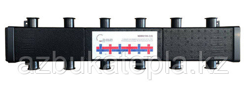 Стальной распределительный коллектор в теплоизоляции NDM0106-3(5) - фото 2 - id-p116296629