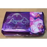 Кусковое мыло туалетное ROYAL Sensual orchid 125 г