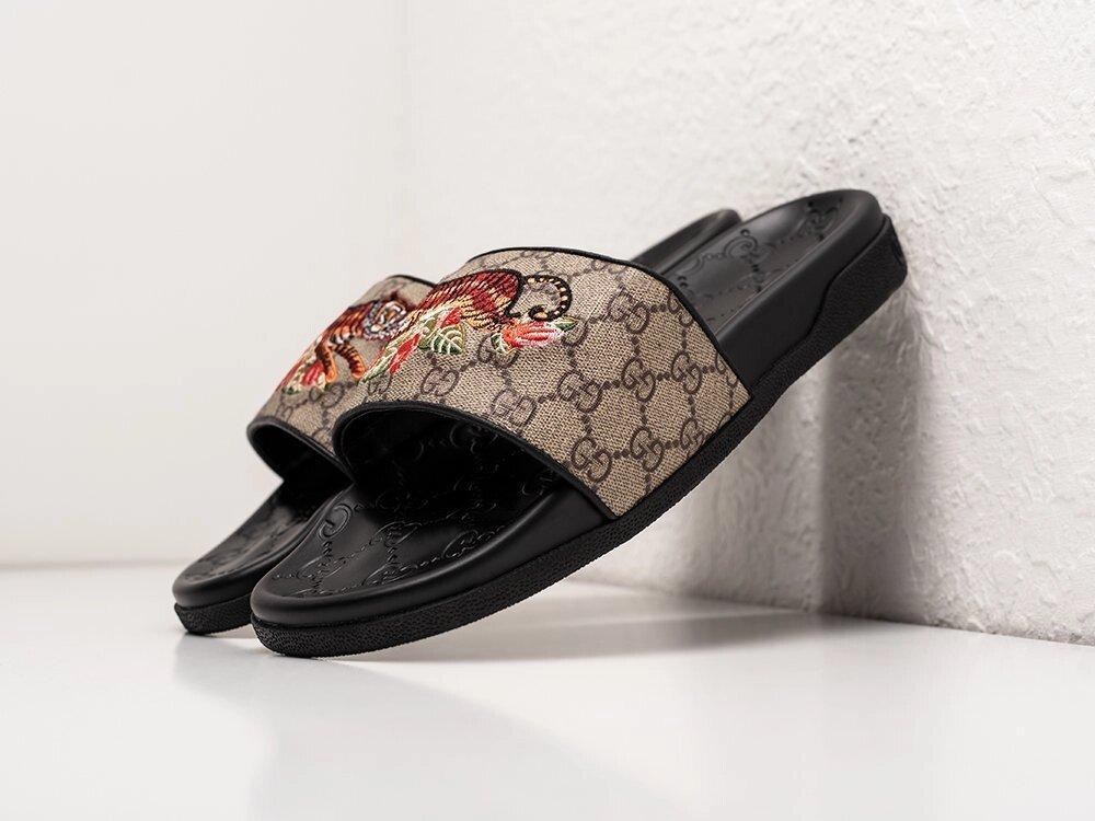 Сланцы Gucci 40/Бежевый - фото 1 - id-p115842047