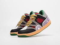 Gucci Basket Low 42 кроссовкалары/Түрлі-түсті 27033, 36787, 36788, 36789, 36790, Спорттық стиль, Былғары, тоқыма, 41, Демалыс маусымы, Түрлі-түсті