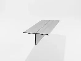 Т-образный профиль вентилируемого фасада