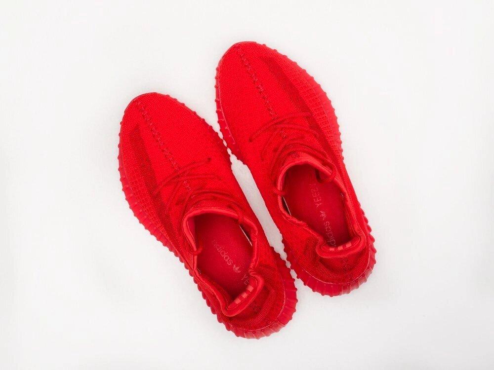 Кроссовки Adidas Yeezy 350 Boost v2 40/Красный - фото 3 - id-p115850894