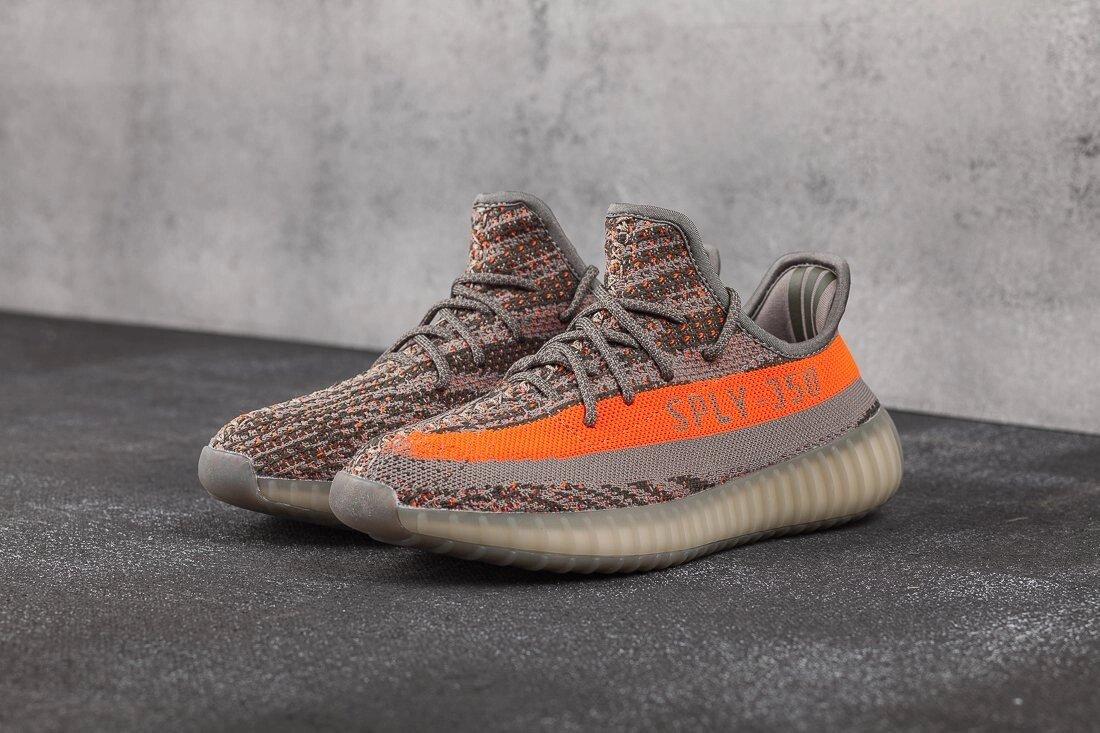 Кроссовки Adidas Yeezy 350 Boost v2 42/Серый - фото 5 - id-p115851311