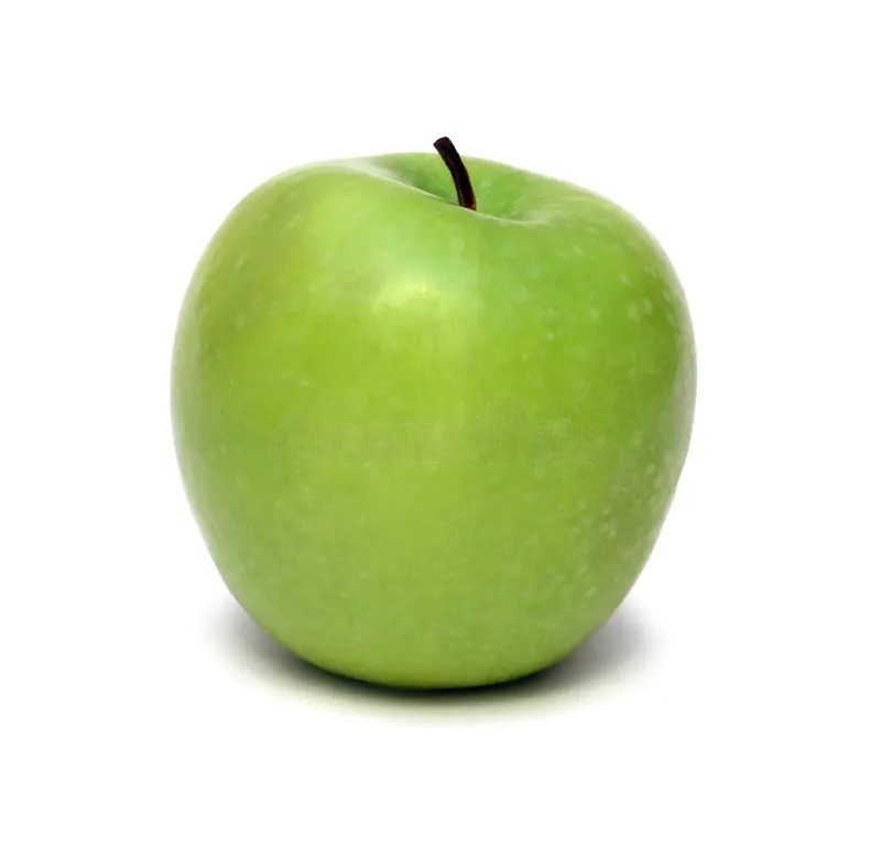 Искусственный фрукт яблоко муляж яркое зеленое