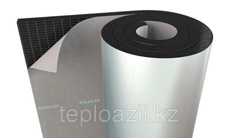 ROKAFLEX AF-SA 9мм (Рулонная изоляция с покрытием из алюминиевой фольги с самоклеющимся слоем) - фото 3 - id-p116297389