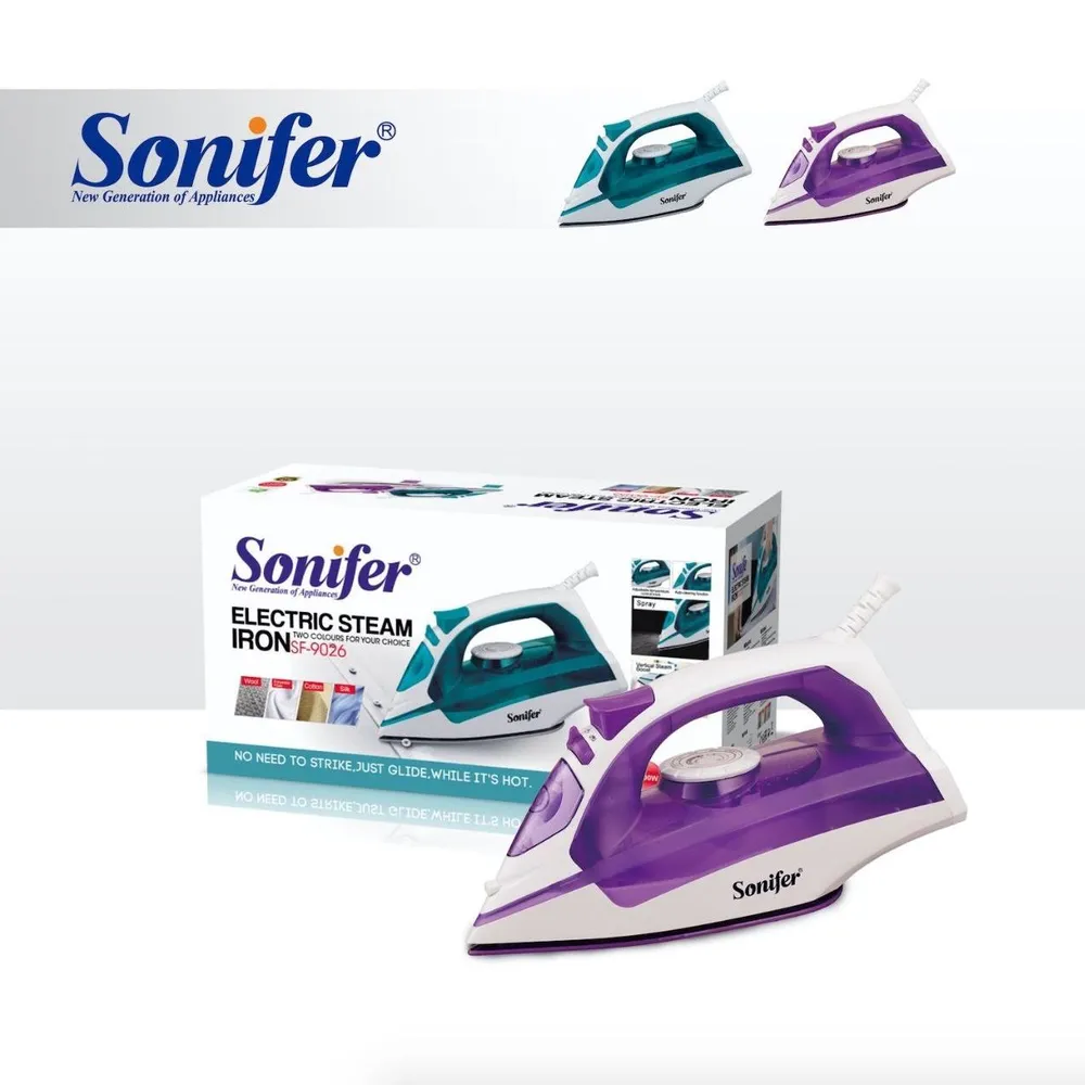 Утюг Sonifer SF-9026 фиолетовый - фото 2 - id-p116297403