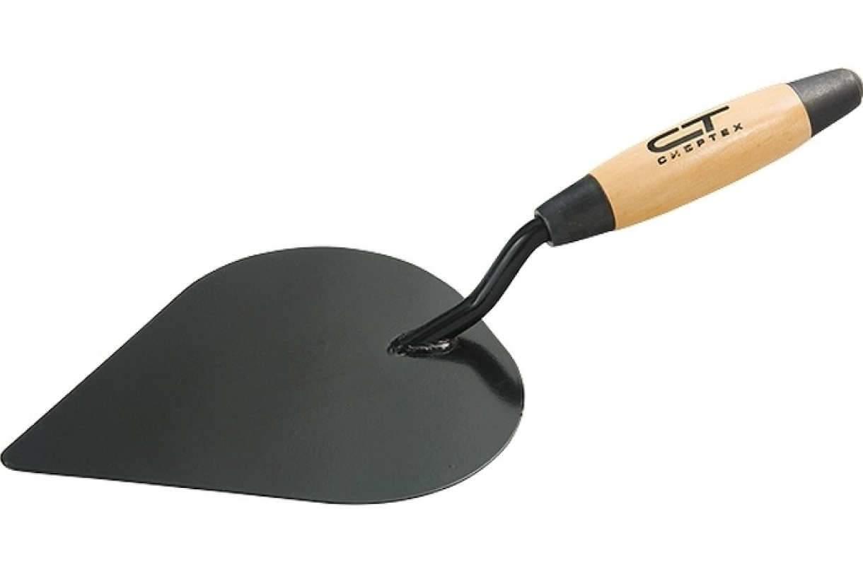 Кельма стальная для штукатура с деревянной ручкой СИБРТЕХ 86249 (002)