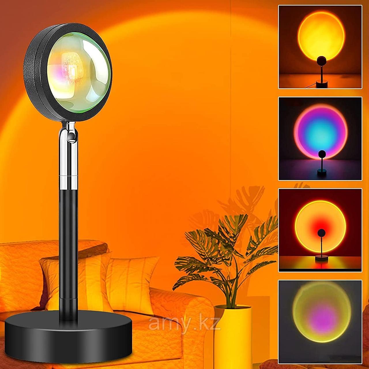 Лампа светильник Закат для дома RGB D65 - фото 6 - id-p116297767