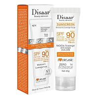 Солнцезащитный крем для лица Disaar SPF 90, солнцезащитный крем для кожи