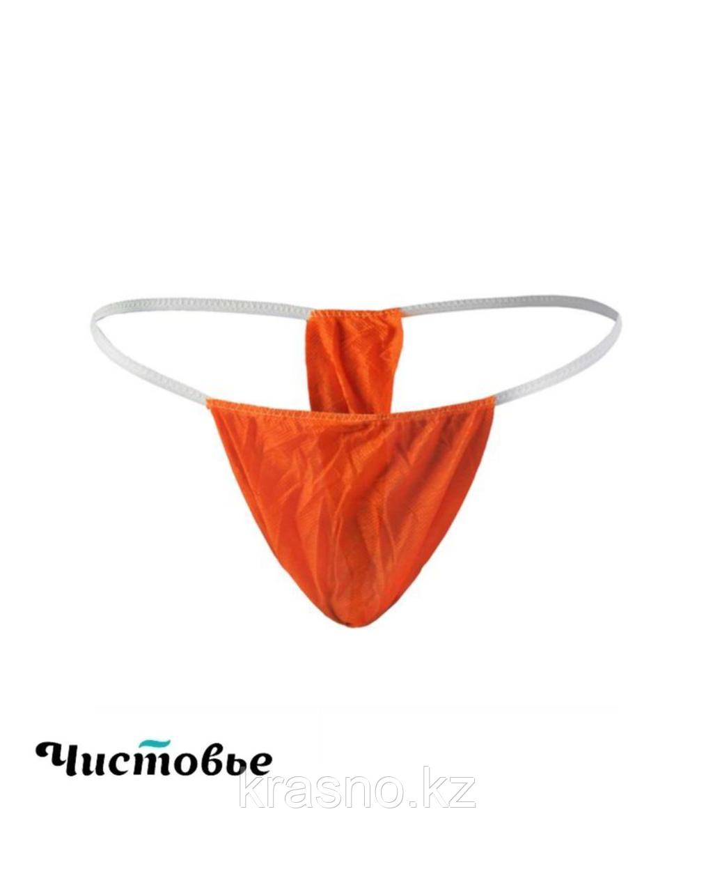 Трусы 25шт бикини женские оранжевые Чистовье - фото 1 - id-p78387332