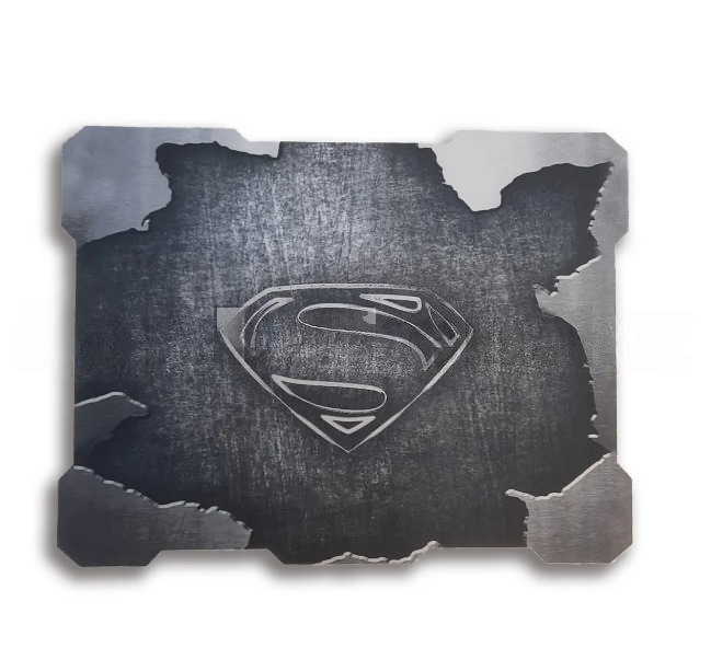 Коврик для мыши прямоугольный Gamingmousepad silk-gliding Logilily L-18 SuperMan серый