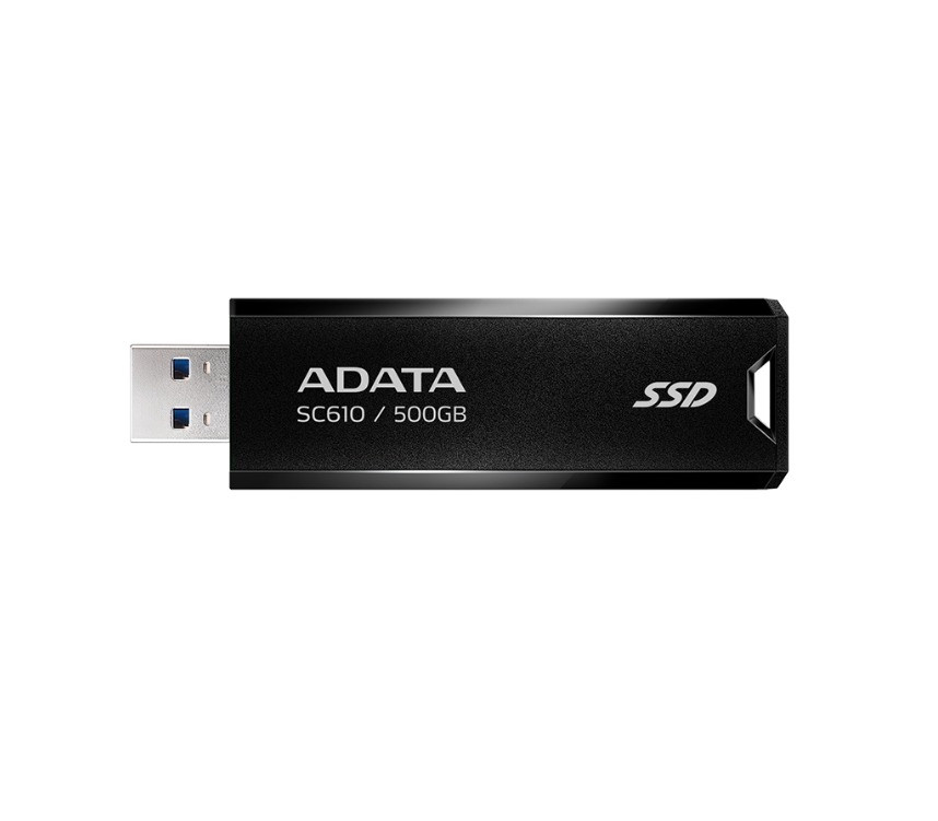 500 ГБ Внешний SSD диск ADATA SC610 (SC610-500G-CBK/RD) черный - фото 3 - id-p116297995