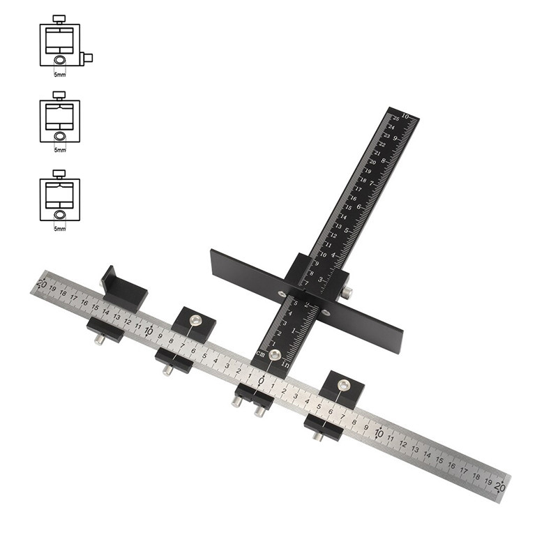 Кондуктор сверлильный для установки мебельных ручек Woodwork DGA-002 - фото 1 - id-p116097173