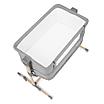 Манеж приставной Kinderkraft  NESTE GROW Light Grey Full Wood, фото 3