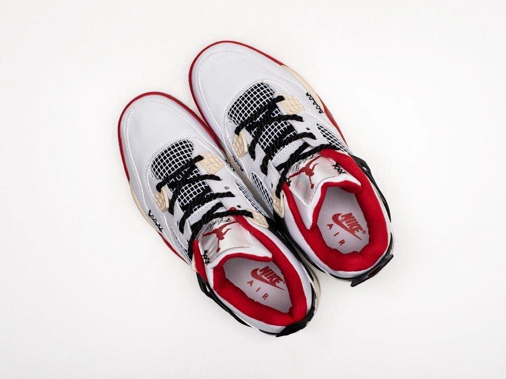 Кроссовки Nike Air Jordan 4 Retro 40/Белый - фото 6 - id-p115842335