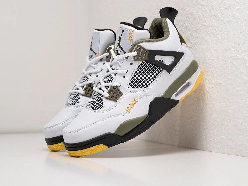 Кроссовки Nike Air Jordan 4 Retro 40/Белый - фото 1 - id-p115842341