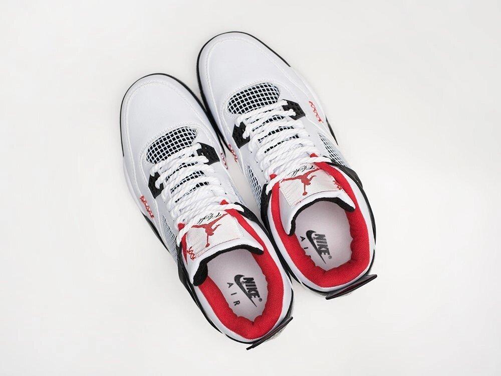 Кроссовки Nike Air Jordan 4 Retro 41/Белый - фото 4 - id-p115838897