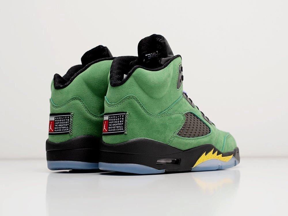 Кроссовки Nike Air Jordan 5 40/Зеленый - фото 5 - id-p115839018