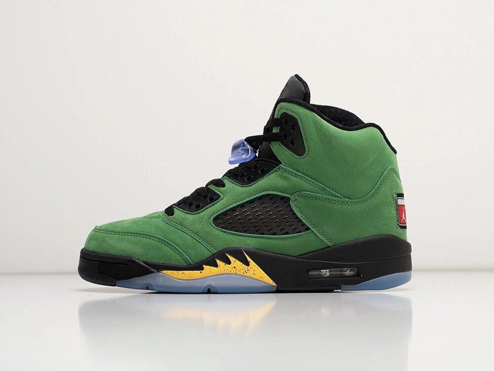 Кроссовки Nike Air Jordan 5 40/Зеленый - фото 6 - id-p115839018
