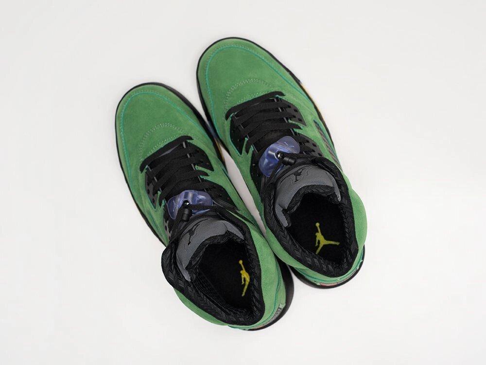 Кроссовки Nike Air Jordan 5 40/Зеленый - фото 7 - id-p115839018
