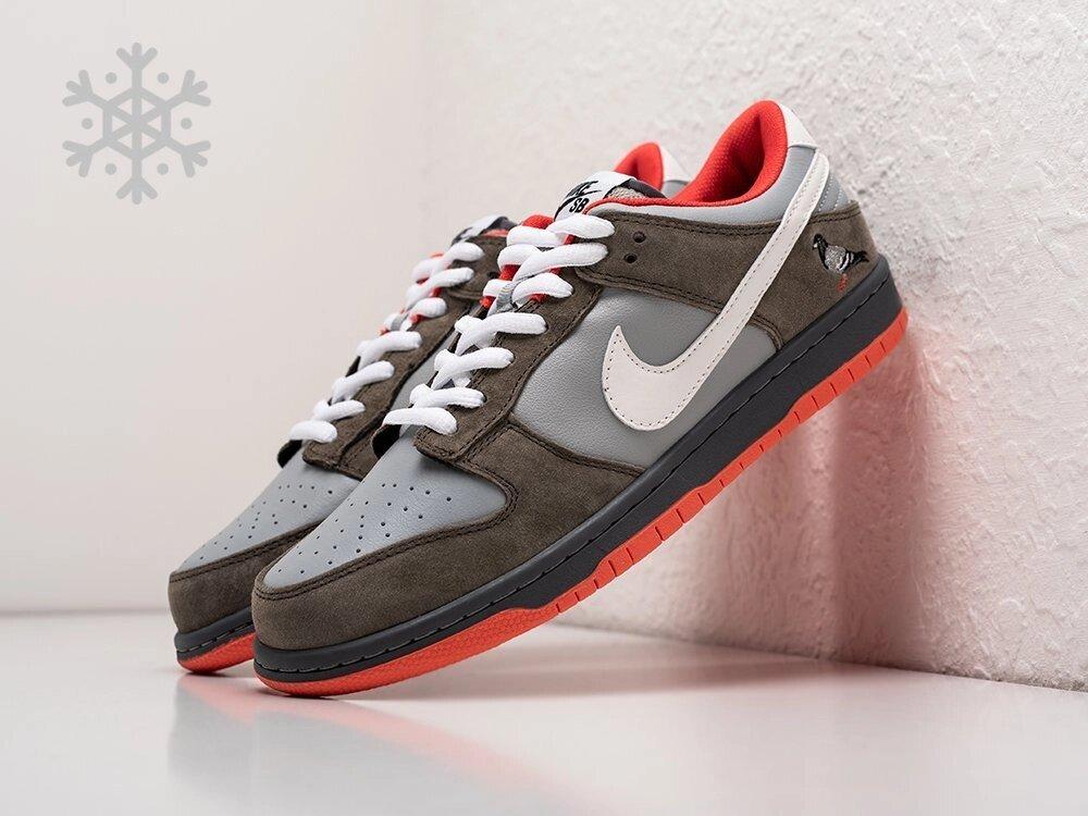 Зимние Кроссовки Nike SB Dunk Low 44/Серый - фото 1 - id-p115845148