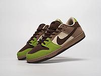 Кроссовки Kickshawaii x Nike SB Dunk Low 40/Зеленый
