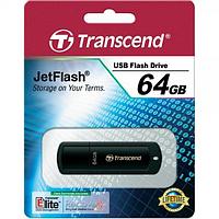 USB-накопитель, Transcend, TS64GJF350, 64GB, USB 2.0, черный