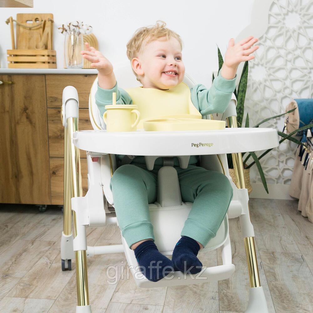 Стульчик Peg-Perego Prima Pappa Follow Me Gold - фото 6 - id-p116298851