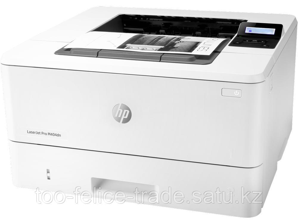 Принтер HP LaserJet Pro M404dn (A4), 42 ppm, 256MB, 1.2 MHz, tray 100+250 pages, USB+Ethernet, Print Duplex, - фото 3 - id-p108012985