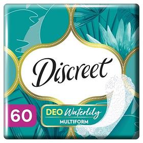 Прокладки ежедневные Discreet Deo Waterlily MULTIFORM, 60шт