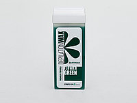 Воск для депиляции SIMPLE USE BEAUTY - FLOWER GREEN (хлорофилл), теплый, картридж, 100 мл