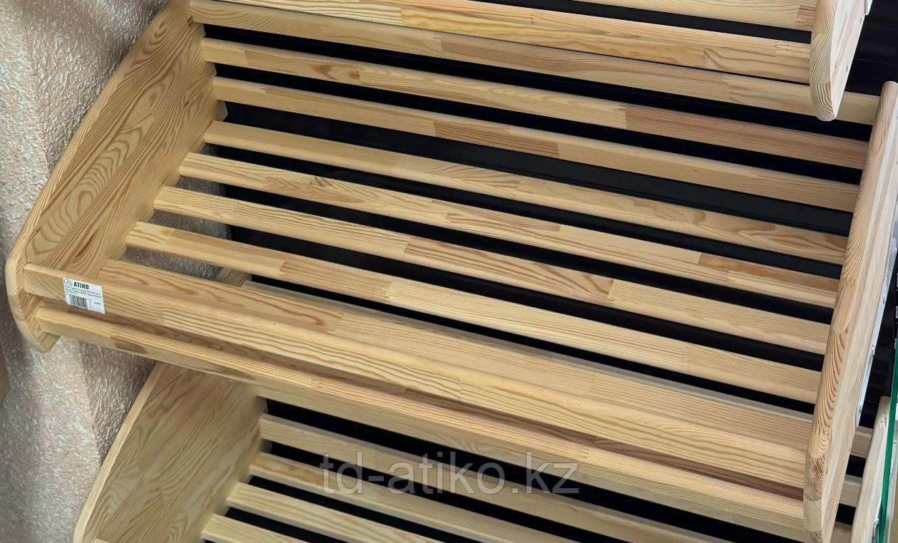 Лоток хлебный глубокий 500х1000 мм h 250 мм Нордика, набор с кронштейнами (RAL 9016 гл.)